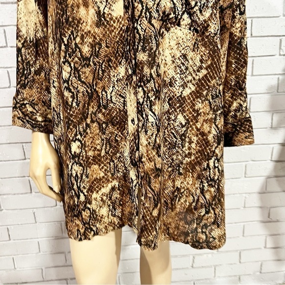 River Island Women’s Snake Print Top - Picture 3 of 7
